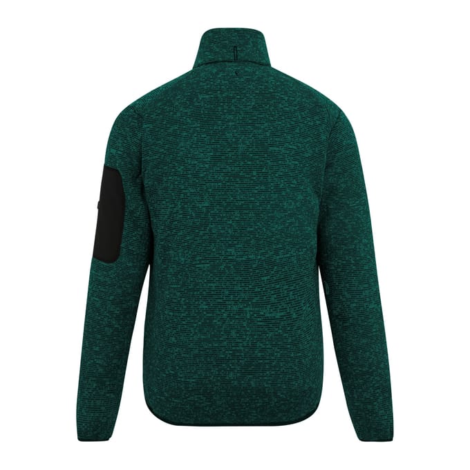 Regatta Heren Newhill Marl Full Zip Fleecejack (Mediterraan groen)