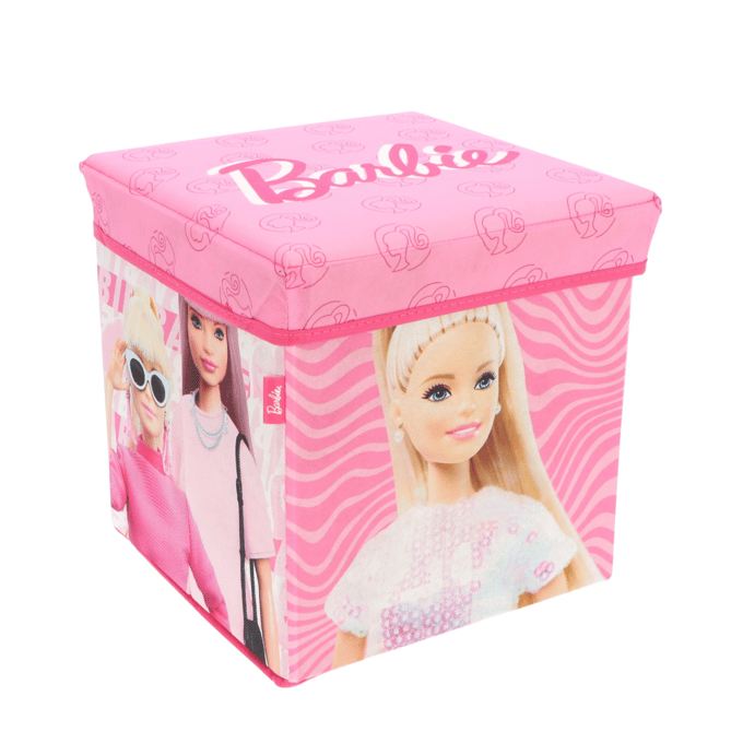 Barbie Opbergdoos - Met deksel - Stoel - Roze - 30 cm