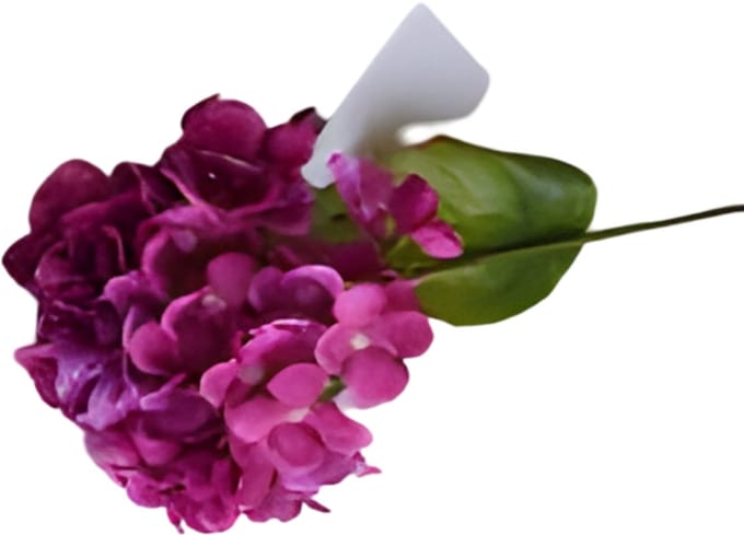 Kunst hortensia tak roze 62 cm Buitengewoon de Boet