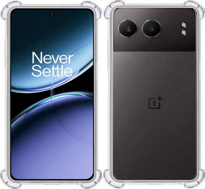 Hoesje geschikt voor OnePlus Nord 4 – Extreme Shock Case – Case Transparant