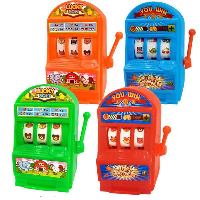 Nieuw Kinder Puzzelspeelgoed Loterij Machine Mini Winstspel Machine Puzzel Bordspel Ouder-kind Interactief Student Prijzen red