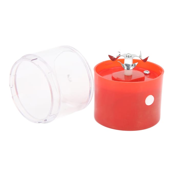 Moulin à épices électrique, lame en acier inoxydable, rechargeable par USB, portable, broyeur, broyeur, craquelins pour rouge