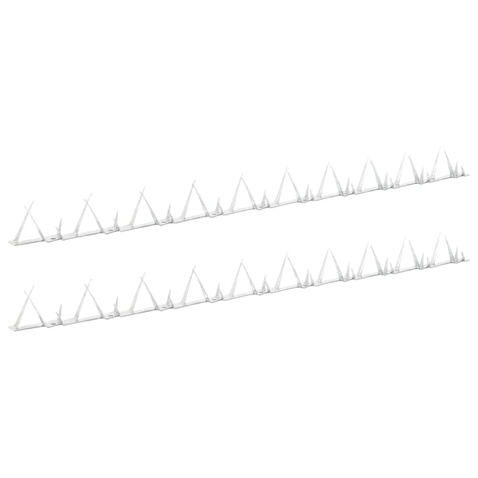 Vidaxl Beschermende Prikkeldraad, 2 Stuks, Staal, 1 M