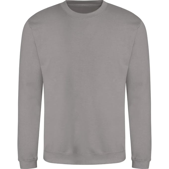 Just Hoods - AWDis Sweat - Platinum Grey maat S
