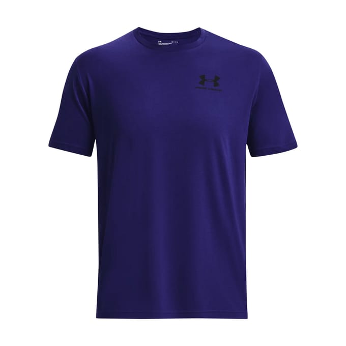 Under Armour Sportshirt Heren - Blauw - Katoen