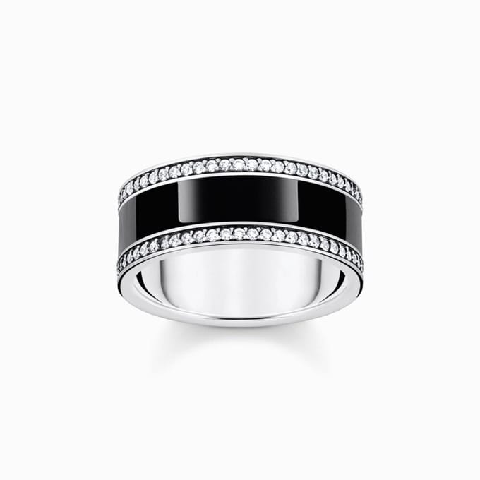 Thomas Sabo - TR2446-691-11-48 - Ring - Dames - 925er Zilver - ringmaat 48