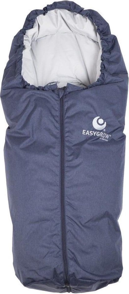 Easygrow Mini Autostoel Voetenzak Navy 87 X 42 Cm