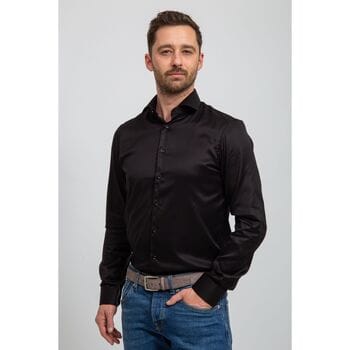 Suitable Overhemd Black - Maat 41 - Heren - Overhemden Formeel