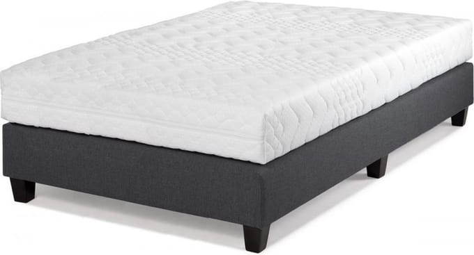 Hotelbed Cambridge 120  x 200, meubelstof antraciet