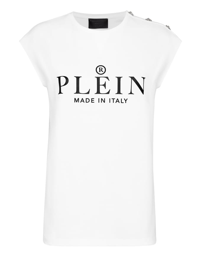 T-Shirt Ronde Hals Iconic Plein