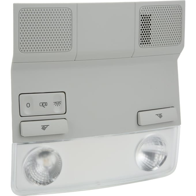 Lumière de lecture de dôme de toit de voiture Remplacement de lampe de plafonnier avant pour Octavia 2013-2017 gray