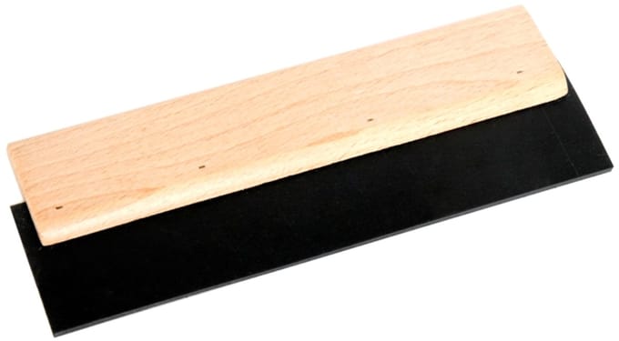 EPM - Voegspaan - 25cm - Rubber - Houten Handgreep