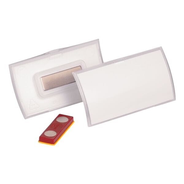 Durable 825919 Naamplaatje CLICK FOLD (b x h) 75 mm x 40 mm magneet 10 stuk(s)