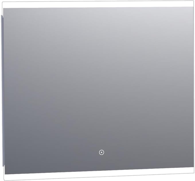 Brauer Jasper Spiegel - Rechthoekig - 80 cm - met Directe LED-Verlichting - Dimbaar - met Touchbediening