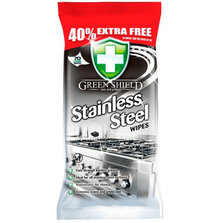 Green Shield roestvrijstalen doekjes - 70 stuks