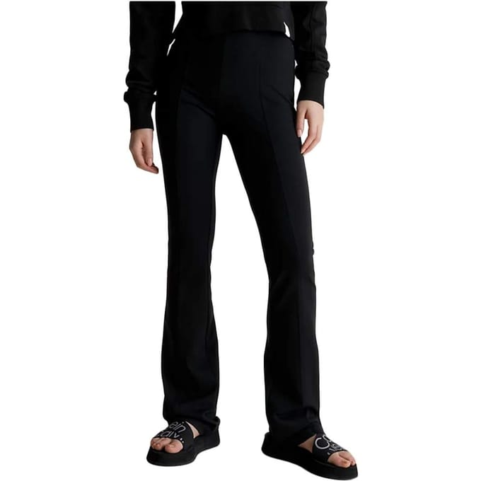 Calvin Klein Broek Zwart S Dames