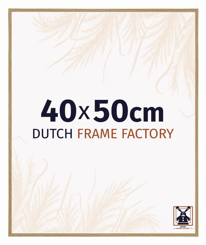 Fotolijst 40x50 cm - Kunststof - Beuken Licht - Easy