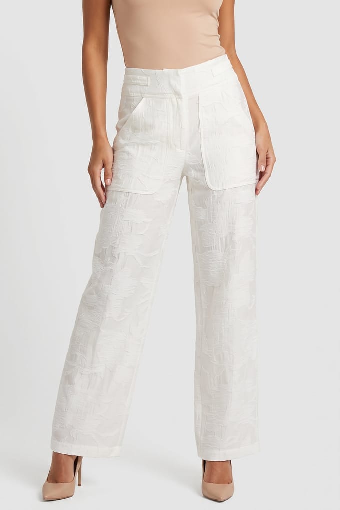 IRO Paris Freyanne Trouser Off White Taglia: 36 | Pantaloni da completo Outlet | Donna | Bianco