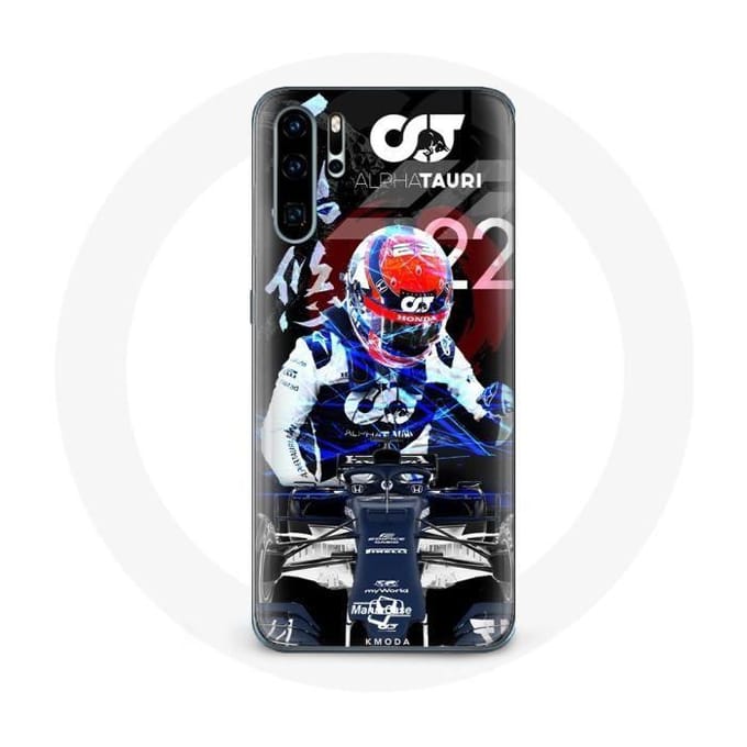 Case voor Samsung galaxy P30 pro Formule 1 Yuki Tsunoda Japanse F1-coureur