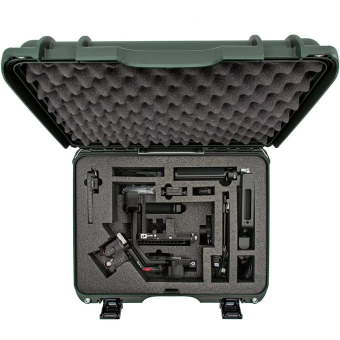 Nanuk 930 Case with Foam insert for Ronin RS 4/RS 4 Pro Combo-S2 - Olive