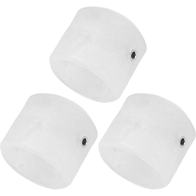 3 Stuks Elektrische Gitaarknop Snaar Potentiometer Controller Instrument Accessoire Set Kit Wit