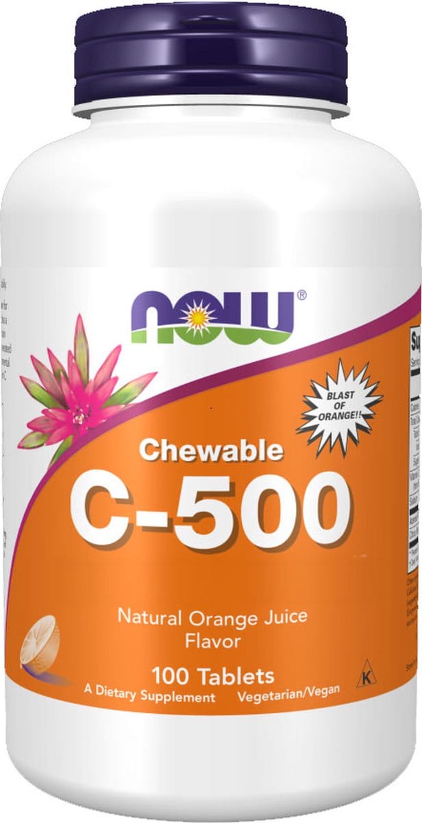 Vitamine C-500 Chewables - 100 lozenges - Orange