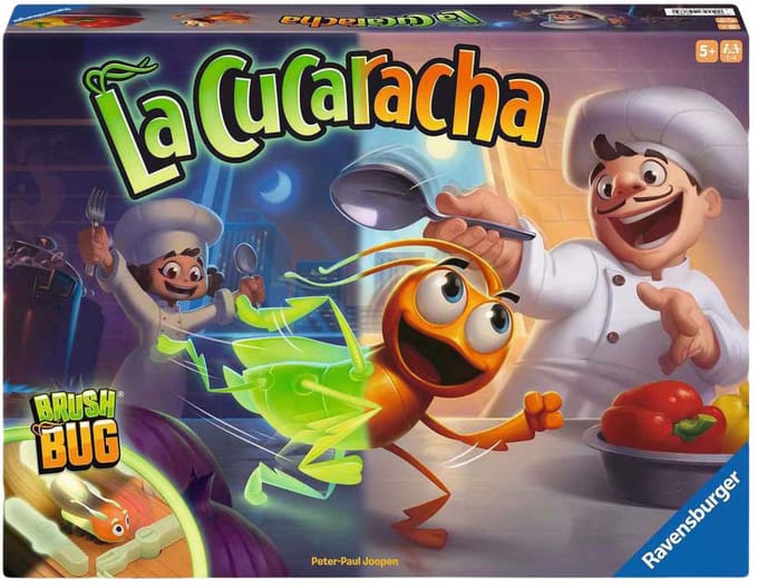 Ravensburger La Cucaracha Glow in the Dark | Actiespel voor 2-4 Spelers | Vanaf 5 Jaar