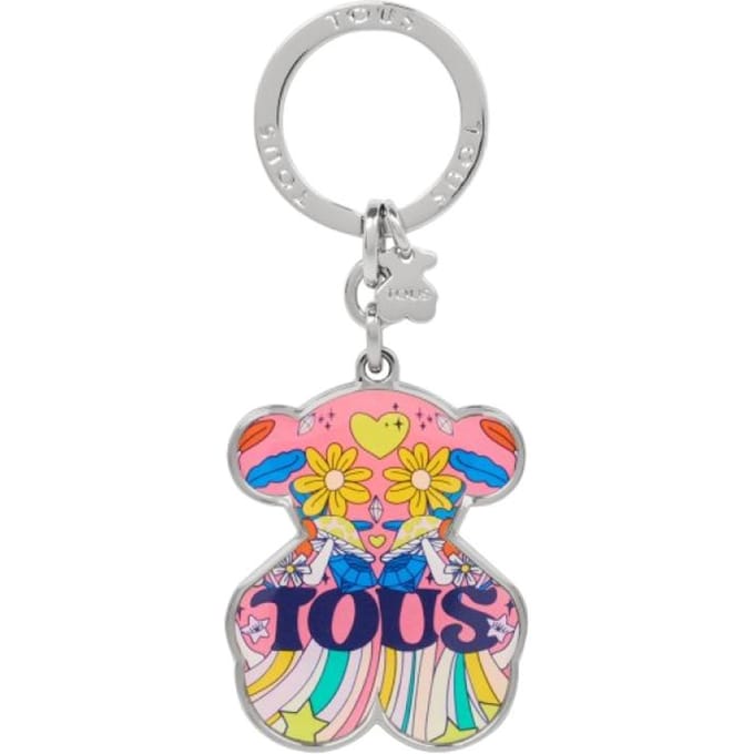Tous, Magic Flowers Beer, Metalen Sleutelhanger white