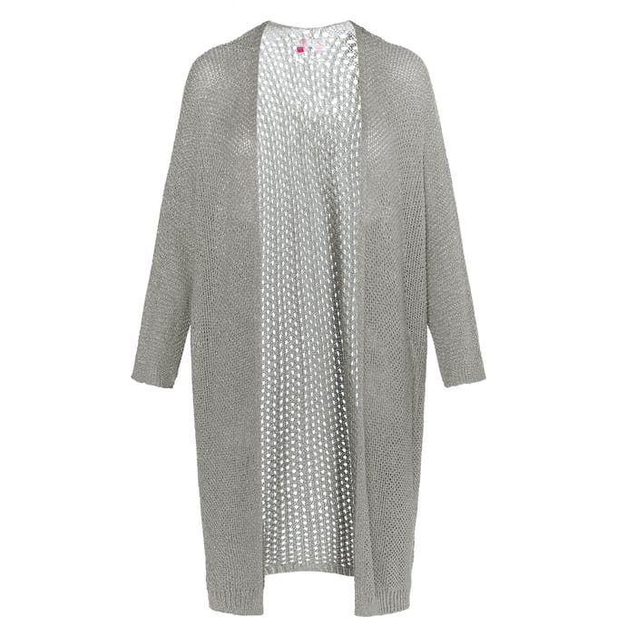 IZIA Vest Dames zilvergrijs