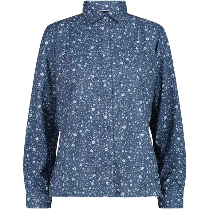 Dames lange mouwen button-down shirt CMP
