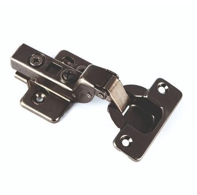 Zwart Softclose scharnier binnenliggend 110°