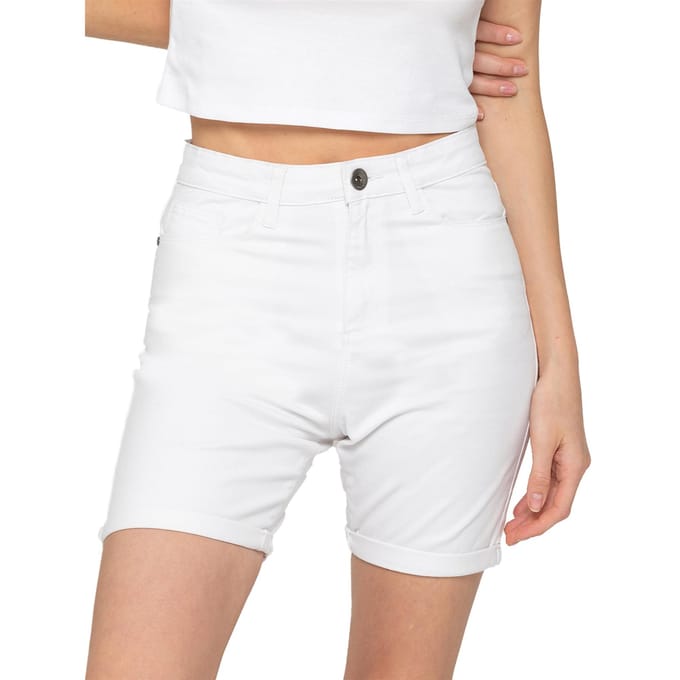 Enzo | Dames Chino Korte Broek Skinny Fit