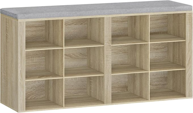 Comfortabele Zitbank met Opbergruimte Slaapkamer Woonkamer