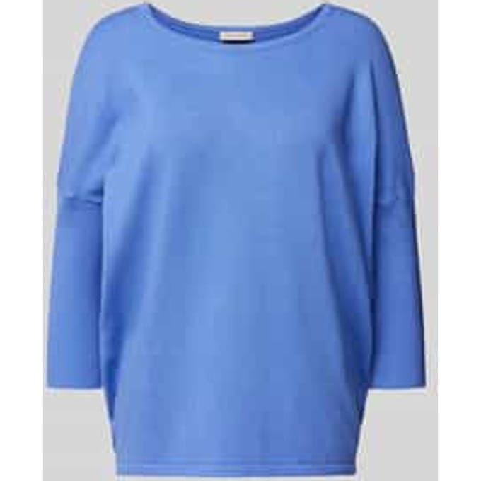 Gebreide pullover met ronde hals, model 'JONE'