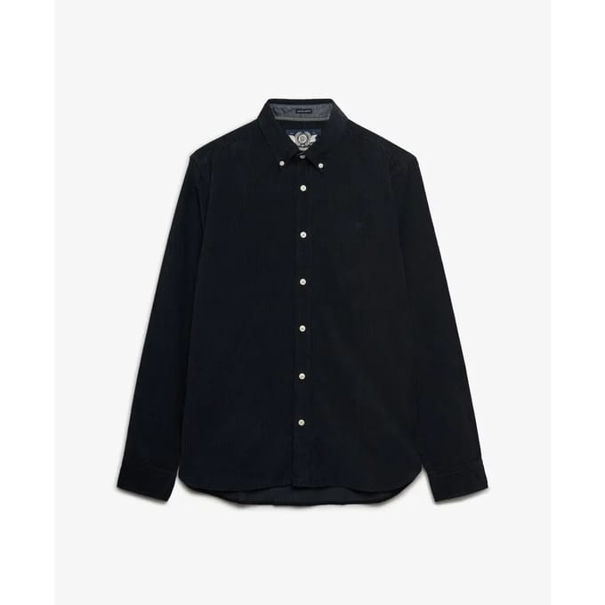 Superdry - Classic Needle Cord Overhemd - Heren - Lange mouwen shirts