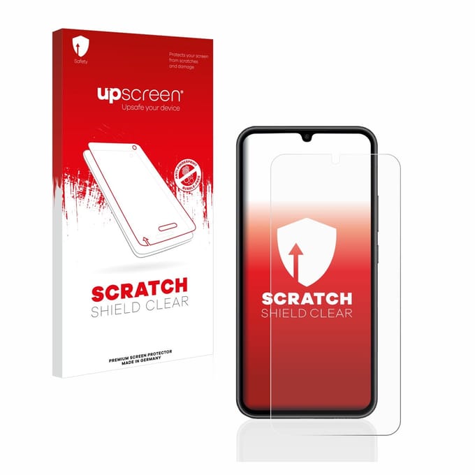 upscreen - Screenprotector voor Samsung Galaxy A34 5G - Folie Beschermfolie transparant