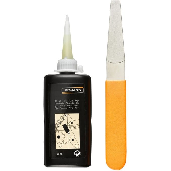 Fiskars Onderhoudsset Gereedschap - met Diamantveil & Olie