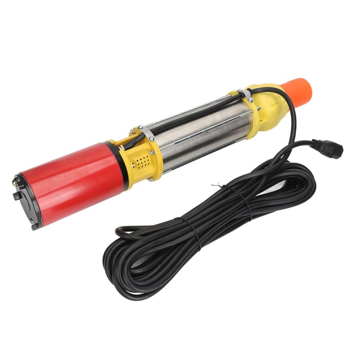 Zonne-waterpomp 25m Afvoerhoogte Dompelpomp 6m³ u DC 48V 400W voor Irrigatie