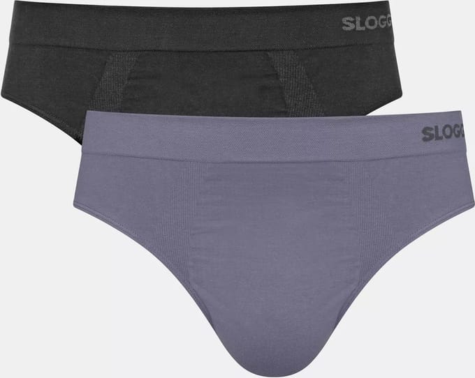 sloggi men GO Smooth Brief C2P Heren Onderbroek - Zwart Combinatie - Maat M