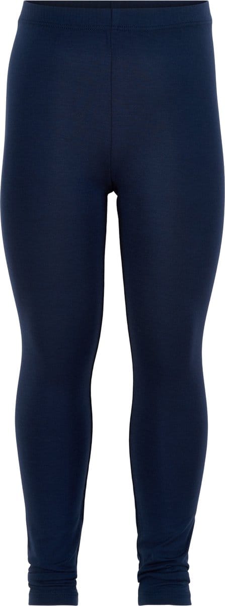 Minymo Legging Bamboo Meisjes Viscose Blauw Maat 86