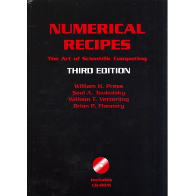 Numerical Recipes With Source Code Cd-Rom - Press, William H.