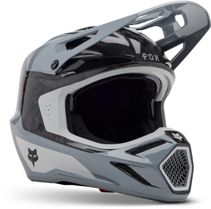 FOX V3 RS Infinite MIPS Grijs Crosshelm - Helm