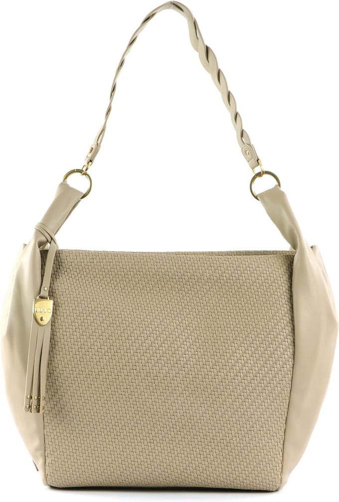 LIU JO Schoudertas Hobo Bag Light Taupe Beige