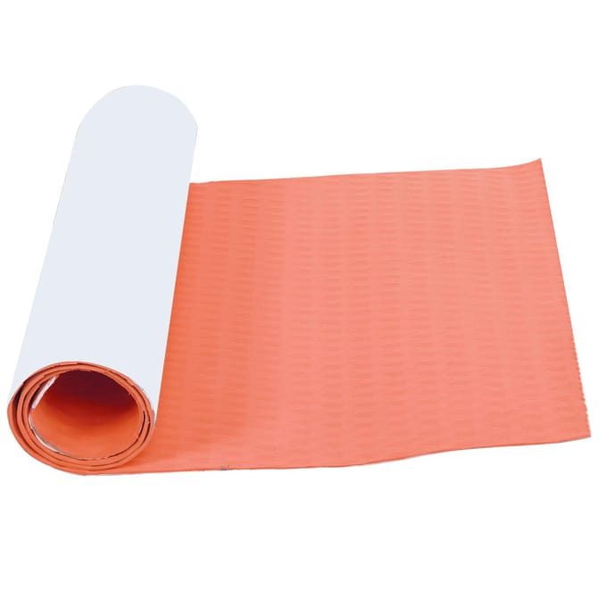 SUP Surfplank Tractie Lijm Antislip Pad EVA Diamant Profiel Dek Grip Staart Pad rood