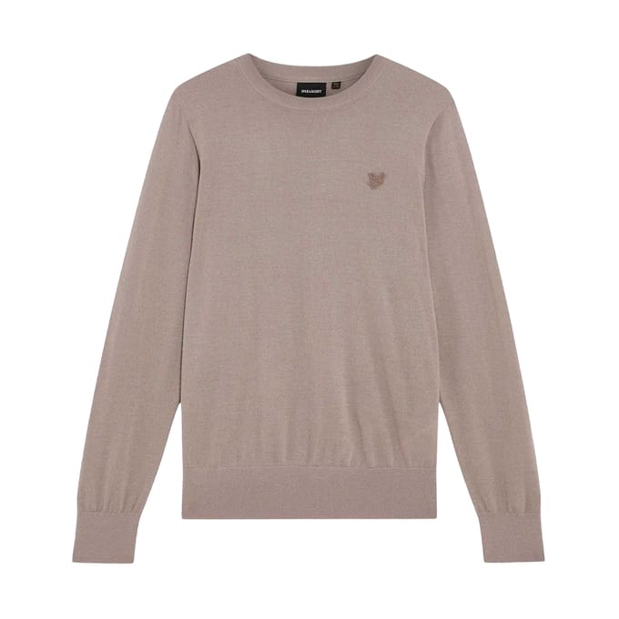 Lyle & Scott Heren Regular Trui (Cinder)