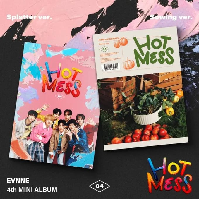 EVNNE - [HOT MESS] 4e Mini-album Set