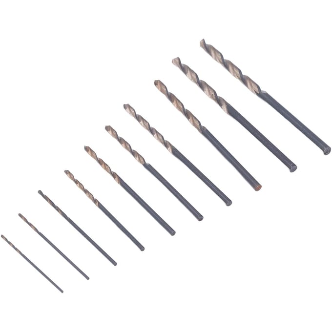 Ensemble de forets HSS Mini Foret Hélicoïdal Perçage Sculpture Poinçonnage pour Noyer Cire d'abeille Bois 0.8?3,0 mm