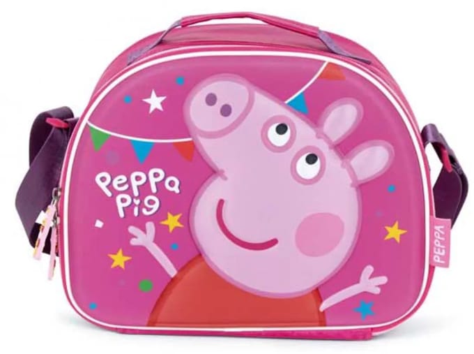 Arditex Peppa Pig 3d 26x21x11 Cm Lunchzak Roze Kinderen