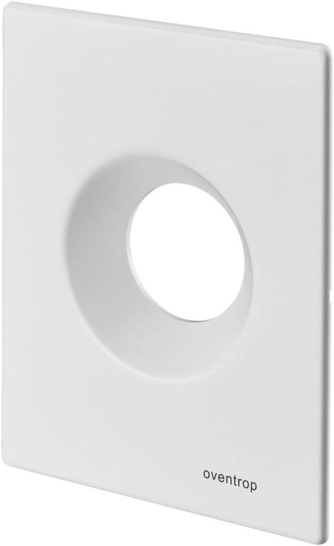 Afdekplaat - Afdekking - Verwarming regelen - Voor diverse modellen - Bouwdiepte 110mm - Wit