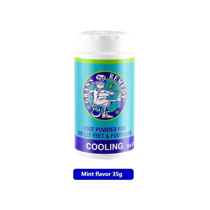 GRANS REMEDY Voetdeodorant 35g per fles (3 geuren beschikbaar) 35g